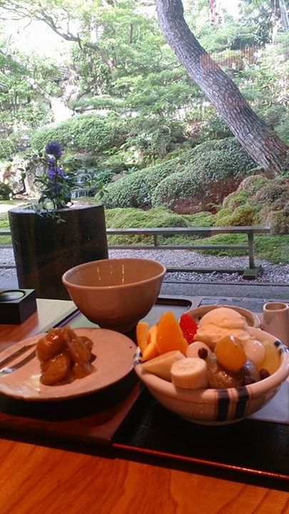 桜井甘精堂 泉石亭(センセキテイ) あんみつ,その他スイーツ クリームあんみつ、抹茶栗かのこ