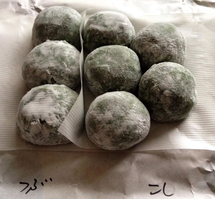井筒屋菓子店（イズツヤカシテン）&nbsp;大福&nbsp;草大福（つぶあん、こしあん）