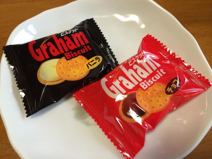スーパー・コンビニ・その他&nbsp;ビスケット&nbsp;グラハムビスケット（チョコとバニラ）