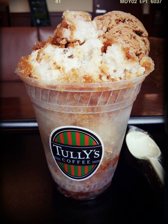Tully's Coffee(タリーズコーヒー) かき氷・フラッペ アイスラッシュ(カフェクラシコのアイスをトッピング)