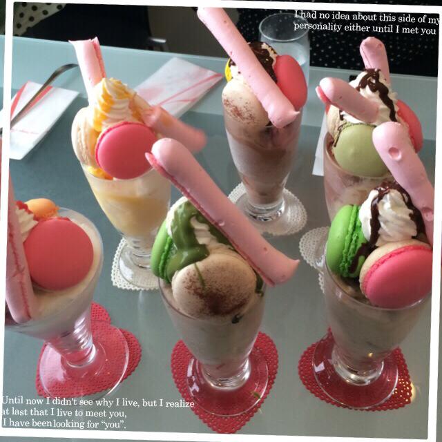 ペストリーブティック ストーリー(Pastry Boutique Story) パフェ・サンデー マカロンパフェ