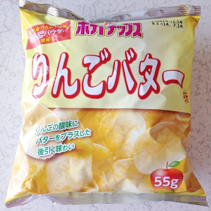 ツルヤ(スーパーマーケット TSURUYA) ポテトチップス カルビー ポテトチップス りんごバター