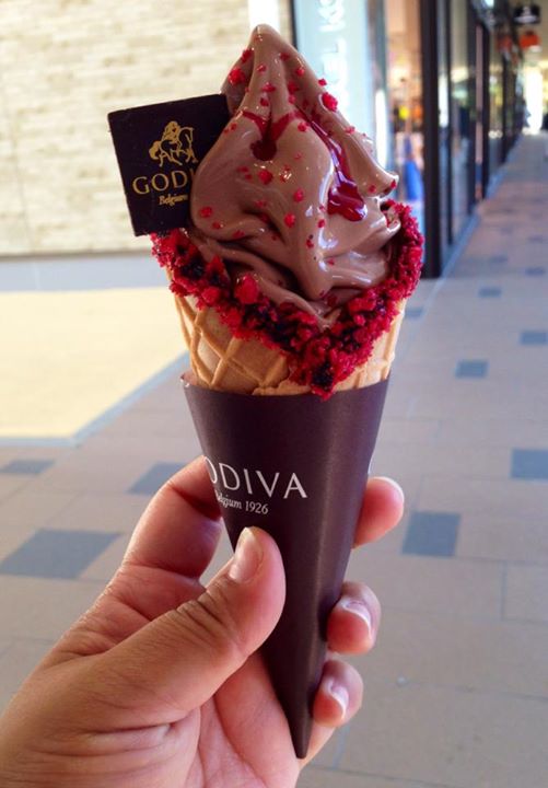 GODIVA(ゴディバ) アイス・ジェラート ダブルチョコレート フランボワーズ ソフトクリーム