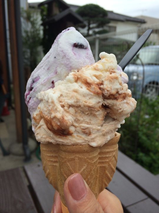 Confiture mimi Gelateria（コンフィチュール ミミ ジェラテリア）&nbsp;アイス・ジェラート&nbsp;プリンチペッサとチョコバナナのダブル