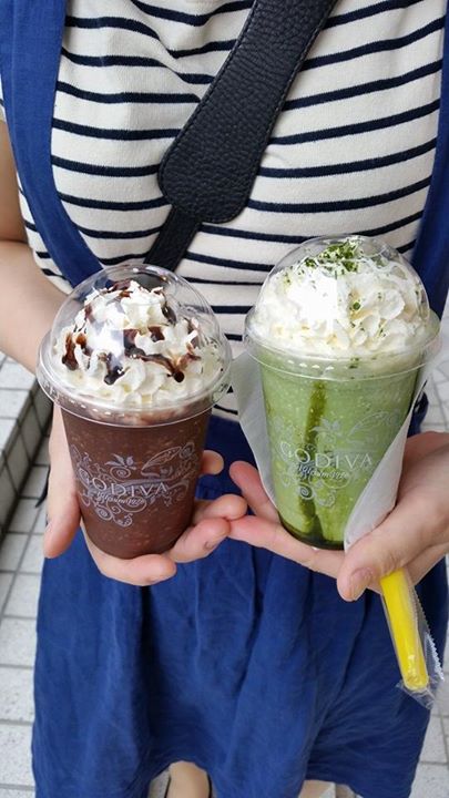 GODIVA(ゴディバ) ドリンク ショコリキサー(ダークチョコレートデカダンス、ホワイトチョコレート 宇治抹茶)