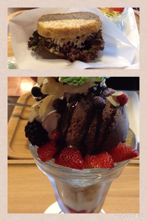森乃珈琲店 曇り時々晴れ&nbsp;パフェ・サンデー&nbsp;スペシャルパフェ