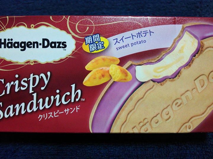 ツルヤ(スーパーマーケット TSURUYA) アイス・ジェラート ハーゲンダッツ クリスピーサンド スイートポテト