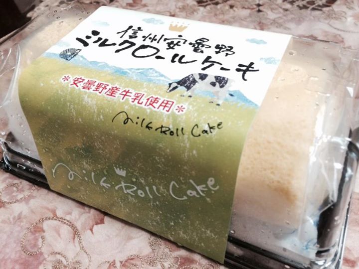 姨捨サービスエリア&nbsp;ケーキ・タルト&nbsp;信州安曇野ミルクロールケーキ
