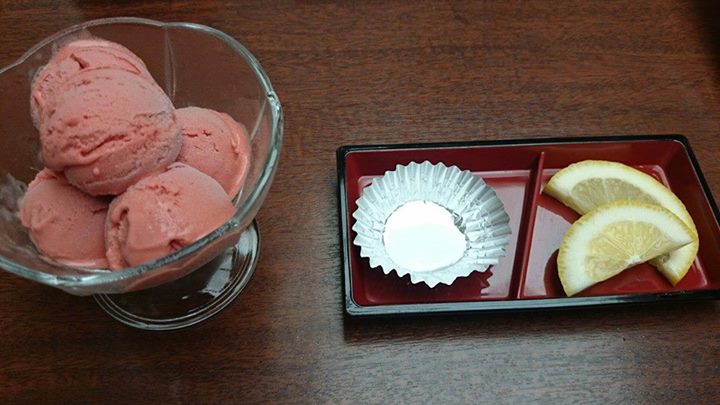 湯あそびひろば ぶらっと アイス・ジェラート トマトジェラート