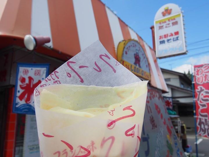 じゅんじゅん&nbsp;クレープ&nbsp;メロン生クレープ