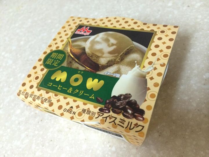 スーパー・コンビニ・その他 アイス・ジェラート 期間限定 mow コーヒー&クリーム