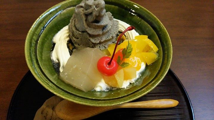 太郎茶屋鎌倉(タロウチャヤカマクラ) パフェ・サンデー ほうじ茶ぷりんの和パフェ、抹茶あんみつパフェ、みるくぷりんと黒胡麻アイスパフェ