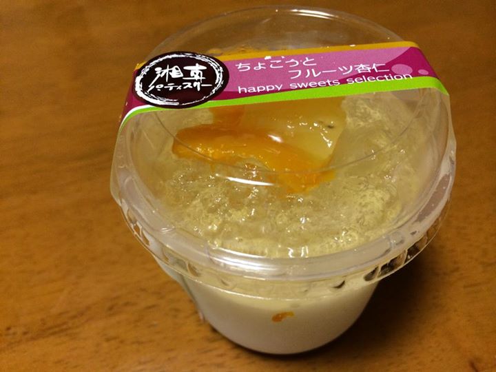 スーパー・コンビニ・その他&nbsp;杏仁豆腐&nbsp;ちょこっとフルーツ杏仁