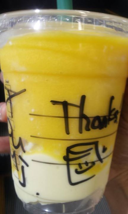 スターバックス コーヒー ジャパン(Starbucks Coffee Japan) その他スイーツ マンゴーパッションのティー抜きプリンカスタム
