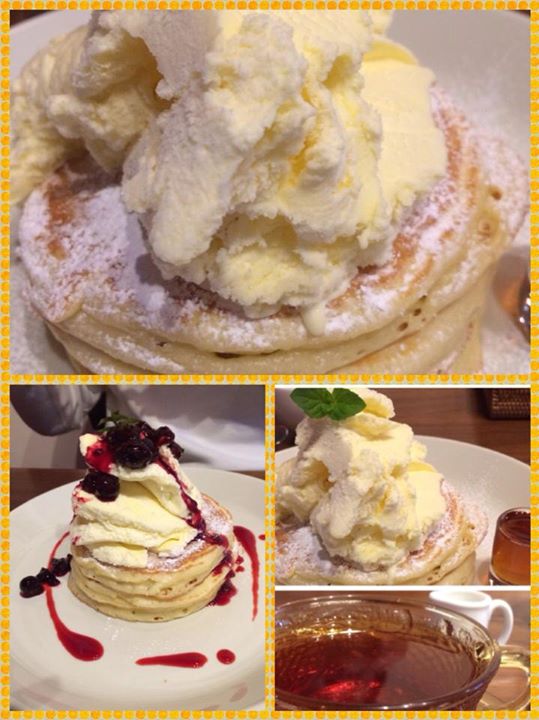 カフェ トケトケ(toque toque) パンケーキ アイス付きパンケーキ