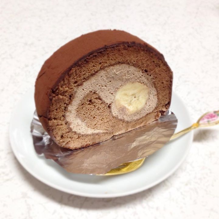 ぷちろーる&nbsp;ケーキ・タルト&nbsp;チョコバナナロール