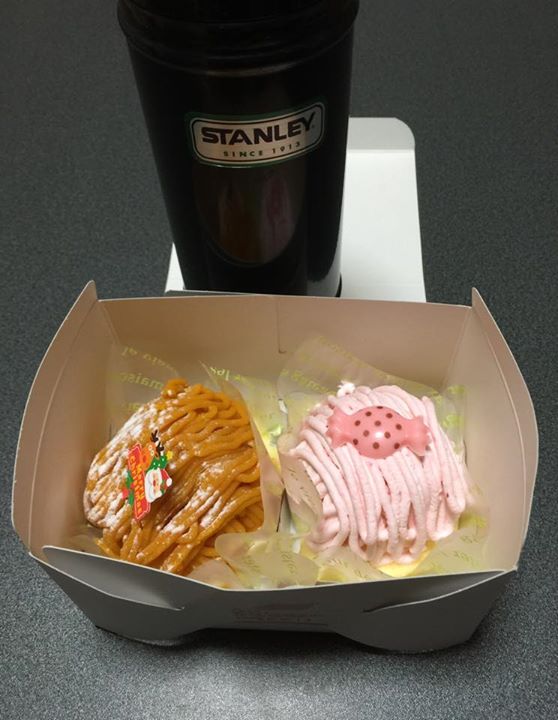 マツキ ケーキ・タルト モンブラン(パンプキンとイチゴ)