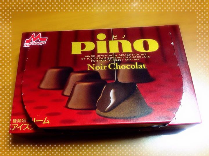 セブンイレブン&nbsp;アイス・ジェラート&nbsp;PINO（ピノ）Noir Chocolate