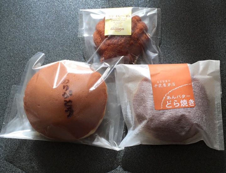 千歳屋本店(チトセヤホンテン) どら焼き,マドレーヌ あんバターどら焼き、マドレーヌ他