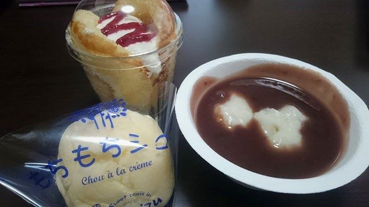 菓匠 Shimizu (しみず) おしるこ,シュークリーム おしるこ、もちもちシュー他