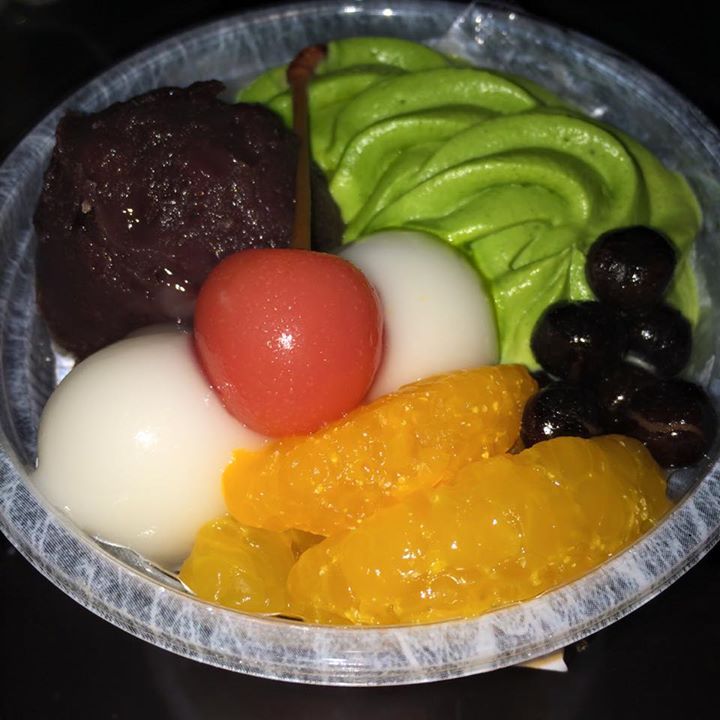 セブンイレブン&nbsp;あんみつ&nbsp;お抹茶あんみつ