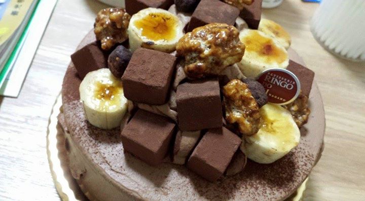 りんごの木（リンゴノキ）&nbsp;ケーキ・タルト&nbsp;生チョコとバナナのケーキ