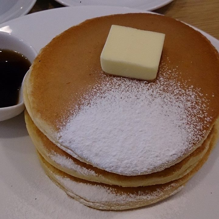 ブーランジェリー パンポルカ アベック カフェ パンケーキ ふわふわのパンケーキ