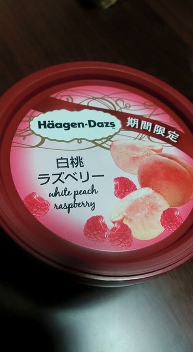 Aコープ（エーコープ）&nbsp;アイス・ジェラート&nbsp;ハーゲンダッツ期間限定 白桃ラズベリー