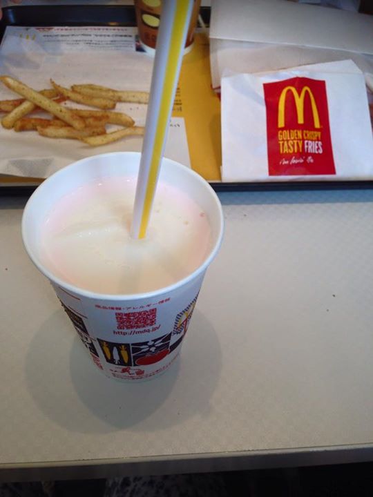マクドナルド(McDonald's) ドリンク さくらシェイク
