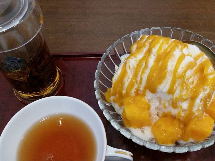 台湾茶館 珠露(シュロ) かき氷・フラッペ マンゴー氷