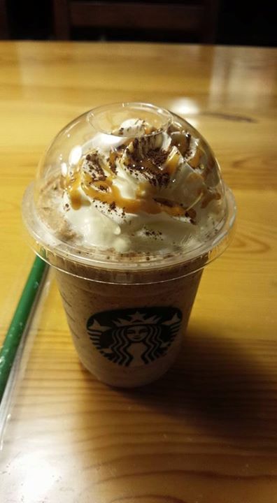 スターバックス コーヒー ジャパン(Starbucks Coffee Japan) ドリンク チャンキークッキーフランペチーノwithチョコチップ、キャラメルソース追加