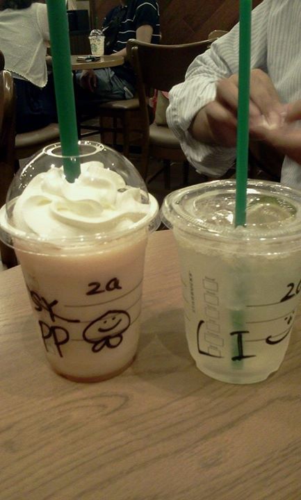 スターバックス コーヒー ジャパン（Starbucks Coffee Japan）&nbsp;ドリンク&nbsp;ピーチインピーチフラペチーノ、ライムのドリンク