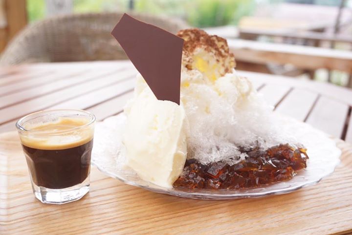 パティスリー・ヴァールマタン（patisserie VAR MATIN）&nbsp;かき氷・フラッペ&nbsp;1日10食限定のティラミスかき氷