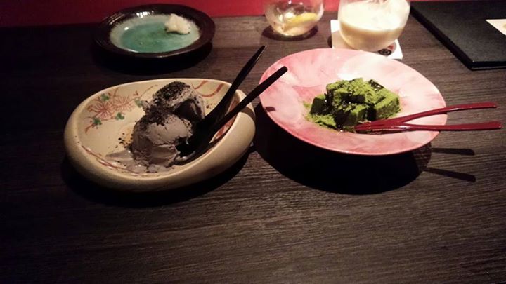 スーパー・コンビニ・その他&nbsp;アイス・ジェラート,お餅&nbsp;濃厚黒ごまアイス、わらび餅