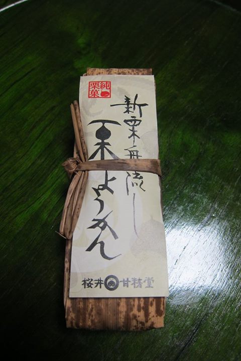 桜井甘精堂(サクライカンセイドウ) 羊羹 新栗舟流し栗ようかん