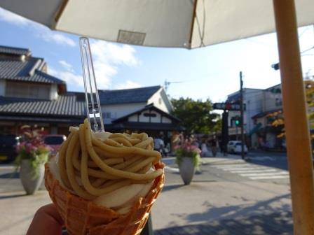 桜井甘精堂(サクライカンセイドウ) アイス・ジェラート,おまんじゅう,その他スイーツ モンブランソフト、あげ栗まんじゅう、焼き栗