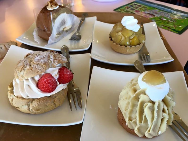 SIEBEN(ジーベン) ケーキ・タルト,シュークリーム いちごシュークリーム、モンブランタルト、ロールケーキ他