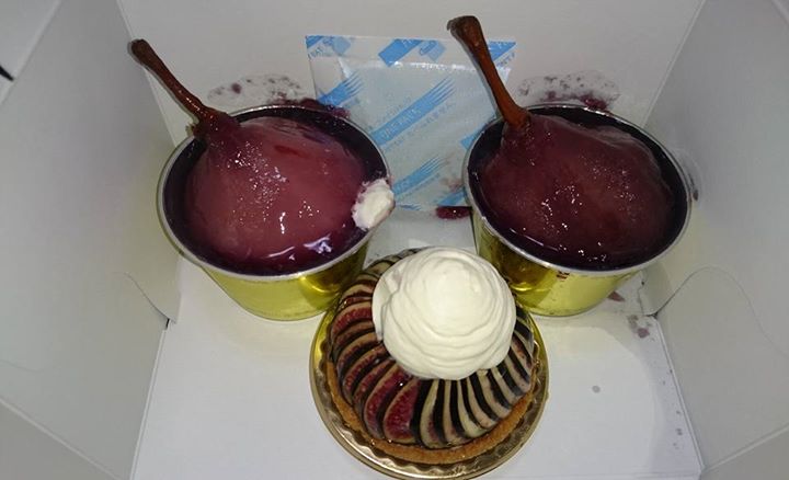お菓子工房（オカシコウボウ）&nbsp;ケーキ・タルト&nbsp;ラズベリームース・黒いちじくタルト