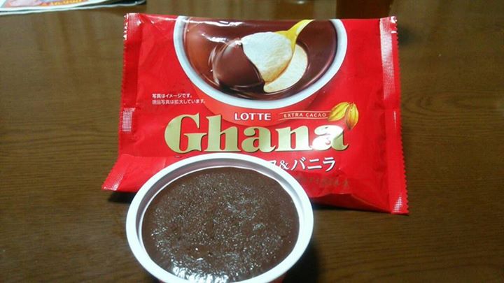 スーパー・コンビニ・その他 アイス・ジェラート ロッテ ガーナチョコレートのアイスクリーム