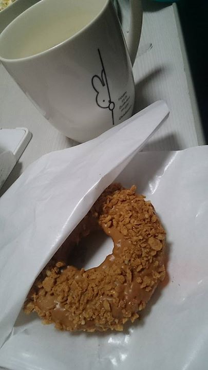 セブンイレブン&nbsp;ドーナツ&nbsp;塩キャラメルドーナツ