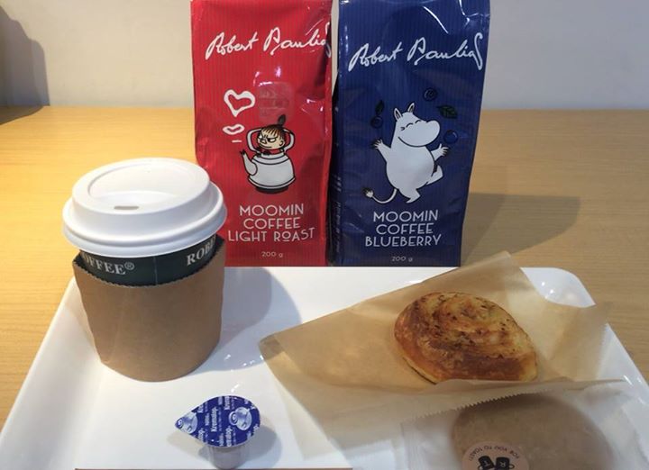 ロバーツコーヒー&nbsp;パン&nbsp;シナモンロールとフィンランドの珈琲