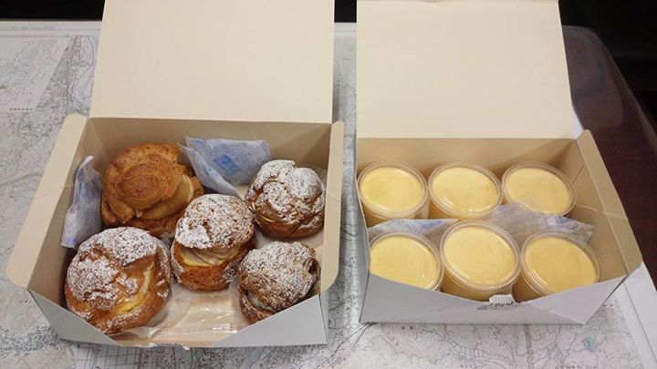 ちゃたまや&nbsp;その他スイーツ&nbsp;プリンしゅう・ダブルしゅう・ゴマしゅう・モンブランしゅう・たまごしゅう・たまごプリン・ジェラート（ベリーヨーグルト）