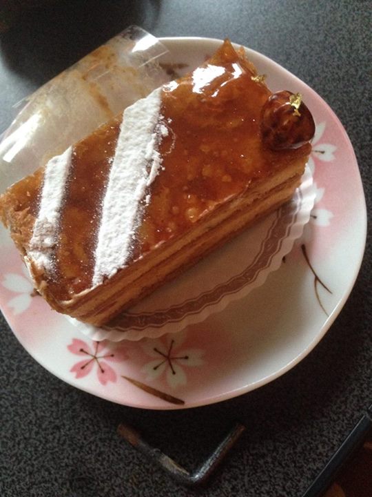 パティスリー ロント(Patisserie Rond-to) ケーキ・タルト,ドリンク ミルフィーユ・オ・プラリネ・サンマルクオランジェ・フランボワジェ・ダージリンティー
