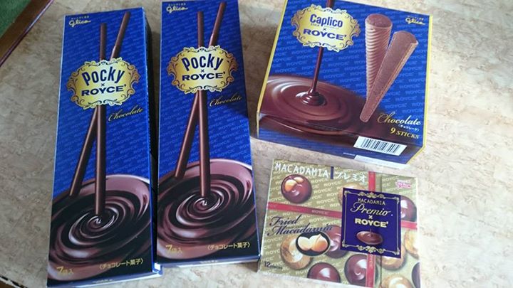西友（セイユー）&nbsp;お菓子,チョコレート&nbsp;ROYCE’ × ポッキー、ROYCE’ × カプリコ、ROYCE’ × マカデミア プレミオ