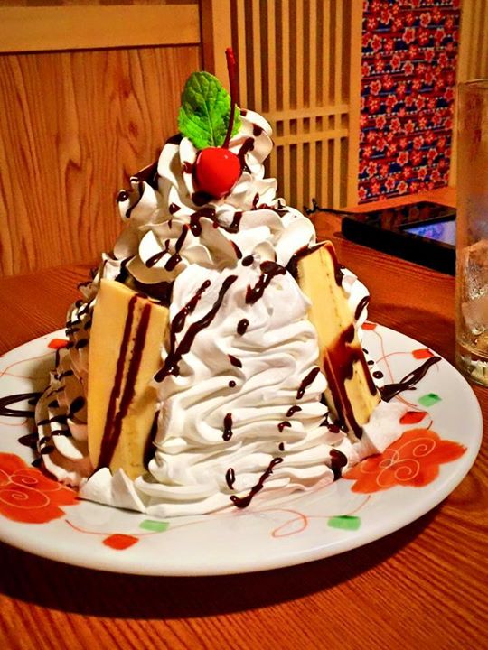 海山亭いっちょう&nbsp;パフェ・サンデー&nbsp;チョコバナナファウンテン