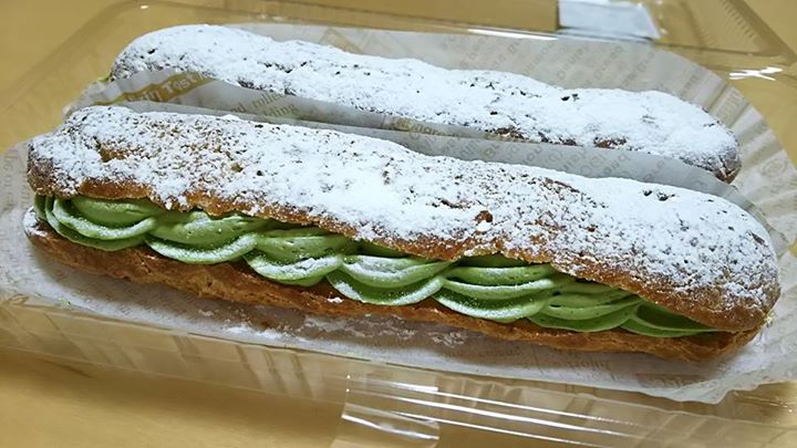 お茶元みはら胡蝶庵(コチョウアン) シュークリーム 抹茶エクレア
