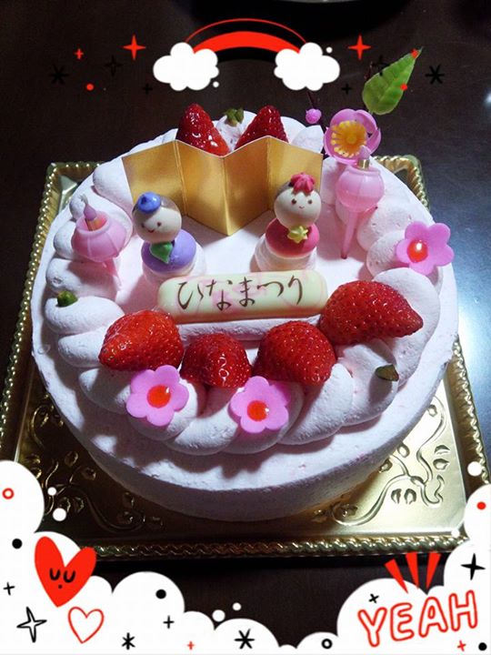 明月堂（メイゲツドウ）&nbsp;ケーキ・タルト&nbsp;ひな祭りケーキ
