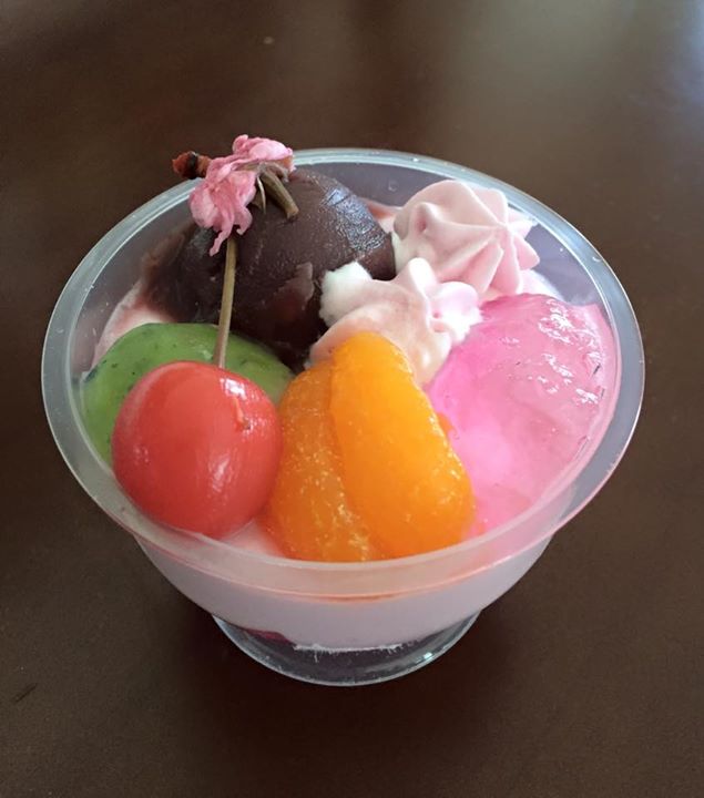 セブンイレブン&nbsp;パフェ・サンデー&nbsp;さくらの和ぱふぇ