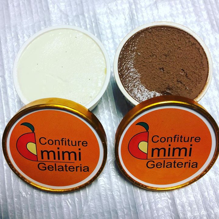 Confiture mimi Gelateria(コンフィチュール ミミ ジェラテリア) アイス・ジェラート ジェラート(チョコ、バニラ)