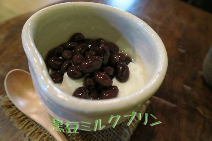 Cafe風和(フウワ) プリン 黒豆ミルクプリン